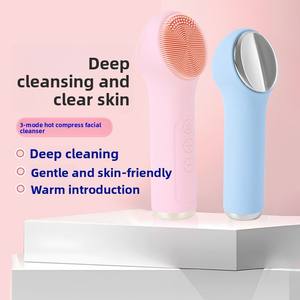 Dispositivo de <span class=keywords><strong>Limpieza</strong></span> <span class=keywords><strong>Facial</strong></span> de Silicona con Vibración Sónica Suave Recomendado por Dermatólogos - Product Image 1