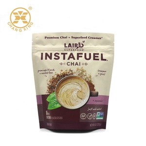 Linh hoạt bao bì thực phẩm Túi tùy chỉnh thiết kế in đứng lên Túi Nắp kéo dây kéo khóa bột thực phẩm doypack Túi - Product Image 3