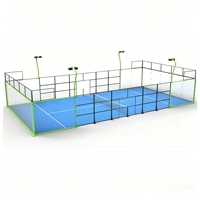 Terrain de padel panoramique chinois 10M*20M