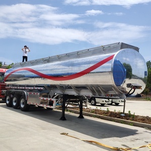 3 trục 4 trục nhôm nhiên liệu tàu chở <span class=keywords><strong>Trailer</strong></span> bán cho bán - Product Image 6