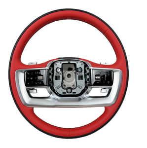 Accessoires de voiture Pièces automobiles Conduite Intérieur Volant en bois brun personnalisé pour <span class=keywords><strong>Range</strong></span> <span class=keywords><strong>Rover</strong></span> L460 - Product Image 6