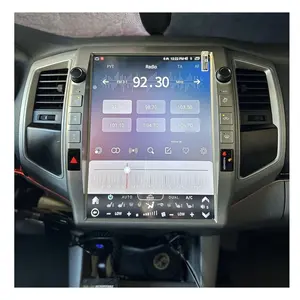 CarplayアクセサリーGPSナビゲーションAndroidテスラスタイル垂直タッチスクリーンカーラジオforToyota Tacoma Pickup 2005 - 2015