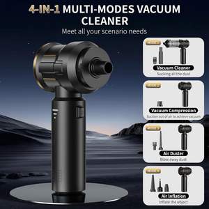 Aspirateur à moteur sans balais 16000PA Portable sans fil dépoussiérage en un clic aspirateur de voiture 100W avec dépoussiéreur - Product Image 5