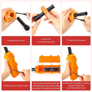 XCD-66C ip65 hoch qualifizierte kran anhänger smart fernbedienung druckknopf station schalter - Product Image 5