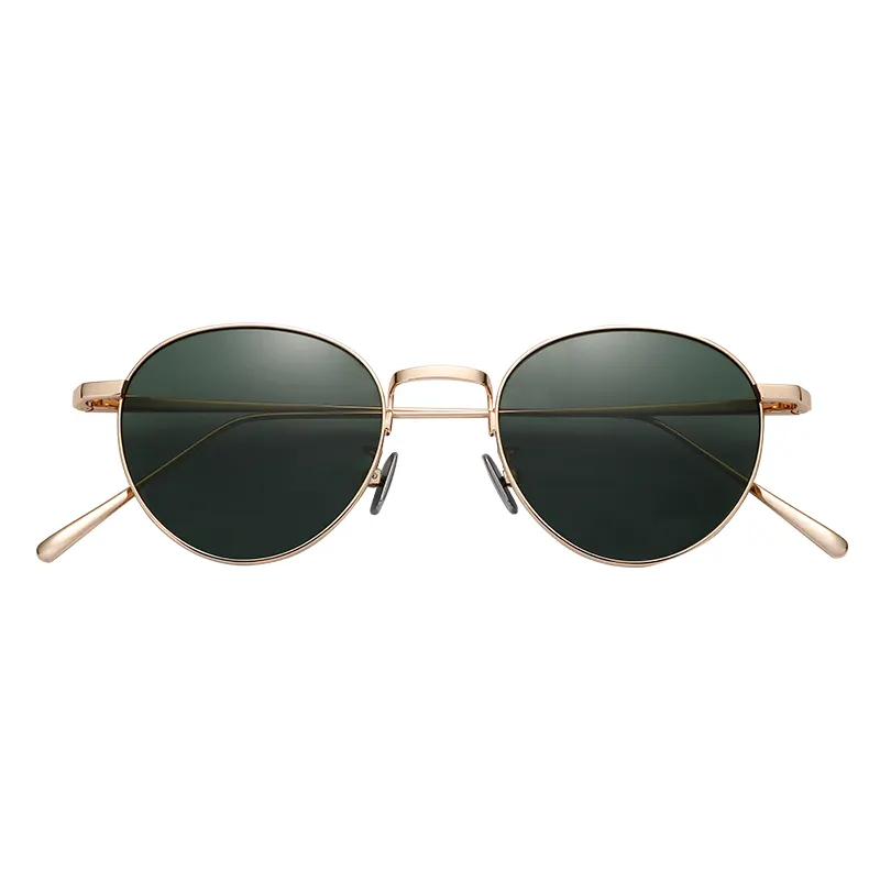 2023 Brand New Design Sunglass Frame Custom Logo High Quality Women Metal Sunglasses