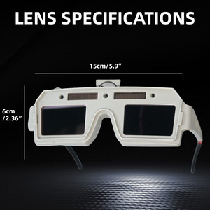 Nuevas Gafas de Soldadura con Atenuación Automática Solar, con 2 Sensores, para Soldadura TIG MIG MMA, Color Real Ajustable - Product Image 5