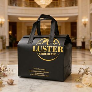 Sacs isothermes personnalisés Genbos en non-tissé pour plats à emporter/desserts/gâteaux – Vente directe usine – Sacs thermiques d'emballage - Product Image 3