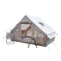 Tente gonflable haut de gamme en tissu Oxford avec colonnes d'air en TPU, options de porte simple ou double, 2000-3000 mm, imperméable et ignifuge