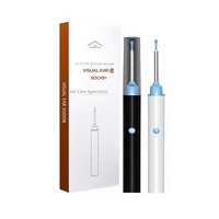 Nouvel Endoscope Auriculaire Intelligent Sans Fil Multifonctionnel Visuel en ABS, Nettoyeur d'Oreilles Portable HD Pratique pour la Maison