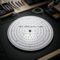 Conception de circuits imprimés pour éclairage LED, LED haute puissance Cree Samsung 561C SMD2835 5050 3030, fichier Gerber PCB, marque R2T, matériau de base en aluminium/FR-4