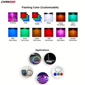 Programmable SMD LED Puce IC WS2812 WS2812B WS2813 Clignotant Coloré RVB Rouge Bleu Vert 5050 4020 3535 3528 2835 2121 0807 0805 - Product Image 3