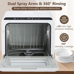 Mini Lavavajillas Eléctrico Automático en Oferta, Diseño Portátil y Compacto para el Hogar - Product Image 2