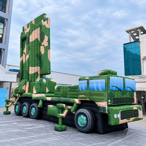 Ceyu Publicidad Exterior Personalizada: Réplica Gigante Hinchable de Tanque, Objetivo de Camuflaje, Accesorios de Camuflaje, Modelo de Coche Cañón - Product Image 1