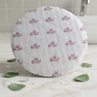 Coussinets en papier absorbant les chocs, de qualité alimentaire, écologiques, jetables et de forme personnalisée pour boîtes cadeaux de chocolats, biscuits et pâtisseries