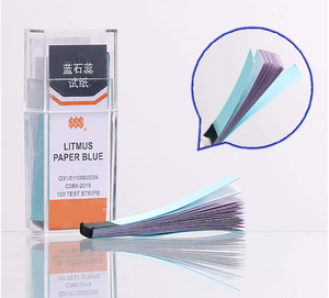 Papier de <span class=keywords><strong>test</strong></span> à la phénolphtaléine, rouge Congo, acétate de plomb, rouge curcuma, tournesol, iodure de potassium, papier de <span class=keywords><strong>test</strong></span> de détection d'amidon - Product Image 2