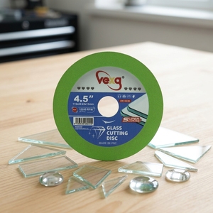 Lame de scie circulaire diamantée de 4,5 pouces de qualité supérieure, de qualité industrielle, pour la découpe de <span class=keywords><strong>verre</strong></span>, de bouteilles, de cristal et de jade, OEM - Product Image 3