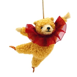 Oso de Peluche Bailarín Inspirado en el Ballet de Boston, Hecho a Mano, 16 cm, Realista, para Árbol de Navidad, Varios Colores, para Fiestas - Product Image 5