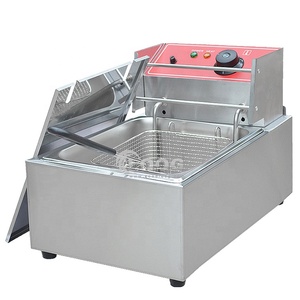 <span class=keywords><strong>Friteuse</strong></span> électrique commerciale en acier inoxydable, appareil à <span class=keywords><strong>vendre</strong></span>, avec un réservoir - Product Image 1