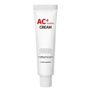 W.SKIN LABORATORY AC+ CLEARING CREAM 60ml Crema Hidratante para Piel con Acné, Cuidado Facial, Solución Premium para el Cuidado Diario - Product Image 1