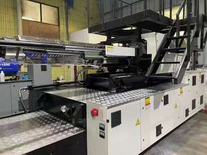 Máquina de Moldeo por Inyección de Plástico Hidráulica Horizontal Usada Original Borhce 120T con PLC y Caja de Engranajes, Rentable - Product Image 4