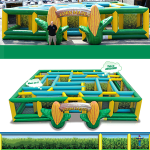 Laberinto Inflable <span class=keywords><strong>para</strong></span> Adultos Barato, Juego Inflable Grande <span class=keywords><strong>para</strong></span> Exteriores, Juegos de Brincolín Inflables de Fábrica - Product Image 5