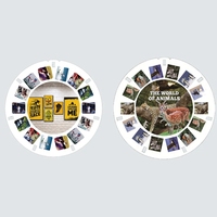 Jouets éducatifs scientifiques, visionneuse de diapositives photo, plastique, machine de visualisation 3D, ensemble View Master, viseurs pour enfants avec bobines de film