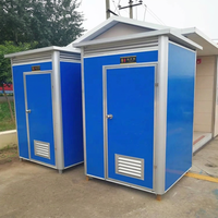 Unité de toilettes modulaire portable de haute qualité au design moderne, préfabriquée, réutilisable, relocalisable, toilettes préfabriquées, toilettes portables