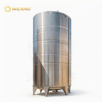 Cuve de mélange en acier inoxydable 1000L 2000L avec agitateur pour boissons, jus, sodas et eau – Réservoir de stockage avec mélangeur