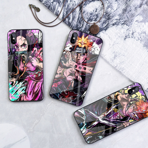 Ốp điện thoại kính cường lực cứng bóng in logo tùy chỉnh cho <span class=keywords><strong>Iphone</strong></span> 11 12, Ốp cho Samsung Galaxy S21 Goku Anime - Product Image 4