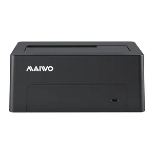 MAIWO Tool Free Mini USB 3.2 Gen1 2.5"/3.5" SAS HDD / SSD Docking Station Hard Disk Drive Dock