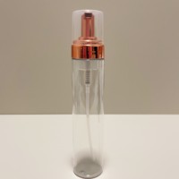 Faible quantité de commande minimale vide en plastique galvanoplastie Rose doré 120ml 100ml 150ml Mousse nettoyante pour le visage pour animaux de compagnie