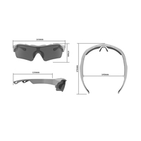 Gafas de Sol Inteligentes Inalámbricas Bluetooth K08 con Altavoz Estéreo Polarizado UV400 para Deportes de Playa, Ciclismo, Senderismo y Correr
