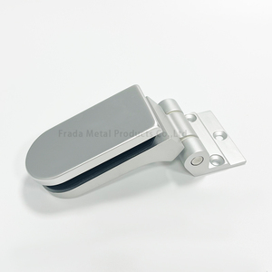 Bisagra de puerta de ducha con pivote de cierre suave automático de fábrica de China, bisagra de vidrio a vidrio hidráulica, bisagra de ducha de latón - Product Image 5