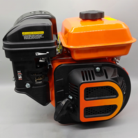 Moteur à essence refroidi par air Taizhou JC monocylindre 4 temps 7 CV démarrage au pied pour mini jet-boat Euro 2 Euro 5 Emission 210cc