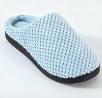 Chaussons d'hiver pour femmes, en mousse à mémoire de forme, doublure en peluche, antidérapants, semelle souple, chauds, pour la maison, vente en gros