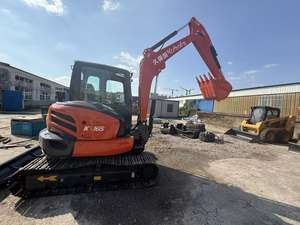 KX155 Kubota, KX163, KX165, KX185รถขุดขนาดเล็ก, 5.5ton,6ton,6.5ton 8.5ton รถขุดมือสองใช้สำหรับการก่อสร้างถนน - Product Image 4