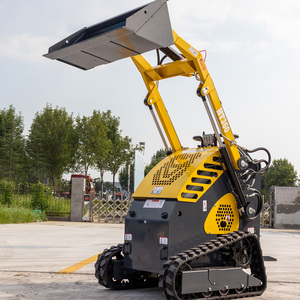 Utiliser l'accessoire de débroussailleuse 13.5hp Skid Steer loader With Shovel Bucket Hydraulic Auger mulcher - Product Image 4