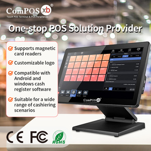 Terminal POS Inteligente de Doble Pantalla con Soporte, Caja Registradora y Punto de Venta de 15.6 Pulgadas, Windows, Bluetooth y Wi-Fi - Product Image 3
