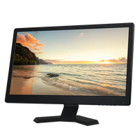 Moniteur d'affichage à LED LCD de 21.5 pouces pour travail à domicile pas cher 12v moniteurs d'ordinateur de bureau