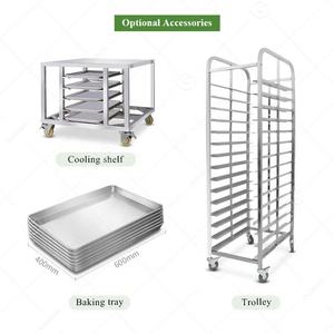 <span class=keywords><strong>Four</strong></span> Électrique de Boulangerie Professionnel à Convection Rotatif à Circulation d'Air pour l'Industrie, de 5 à 10 Plateaux - Product Image 6