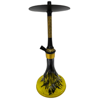 Nouveau design Ensemble de chicha russe de luxe en aluminium, avec accessoires complets pour fumer