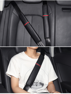 Funda Protectora para Cinturón de Seguridad de Coche, Estilo Casual y de Lujo, Extensible, Neutra, para Mayor Seguridad - Product Image 6