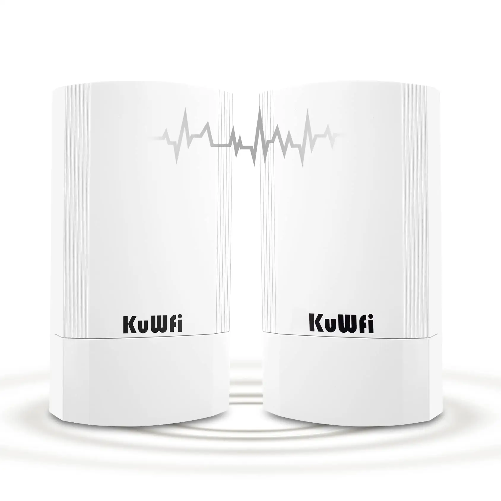 KuWFi 900Mbps CPE 5.8G Wireless Repeater AP Router Bridge Point To Point 3KM Waterproof 4G Wireless Wifi Bridge For Outdoor