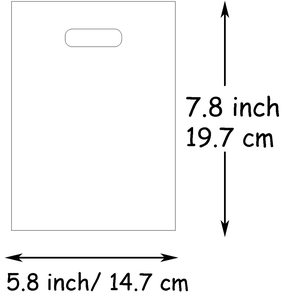 Sac en plastique à rayures noires et blanches fabriqué en usine, sac cadeau pour l'e-commerce, sac de rangement pour les achats - Product Image 2