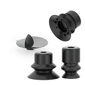 Ventouse en silicone VAC V-J-WEP26 WEP27 à double couche pour bras robotisé industriel et automatisation - Product Image 1