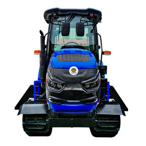 Trattore Agricolo Cingolato Mini da 110 CV per Risaie e Terreni Asciutti, Prezzo Competitivo, Sistema Completamente Idraulico, Gomme Agricole - Product Image 1