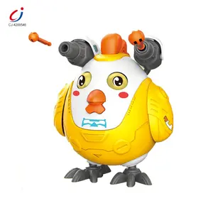 Chengji 2024 diy toy children original high quality funny assembly cartoon chicken self assembly robot toy