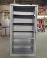 Armoire de rangement en acier verrouillable pour documents de bureau, outils et fournitures, armoire métallique commerciale, directement de l'usine