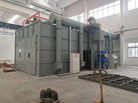 Ponceuse à bande de sable neuve et originale Salle de soufflage d'air automatique/Salle de sablage/Cabine de sablage