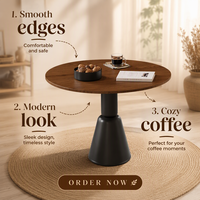 Fauteuil Lounge Rond Moderne Rembourré Noir – Siège d'Appoint pour Hall d'Hôtel, Salle de Banquet, Réception, Club et Mobilier de Restaurant